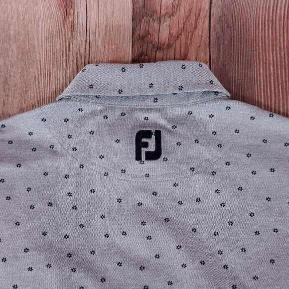 Footjoy FJ Mens Medium 2018 US Open Shinnecock Hills Embroidered Golf Polo Shirt - Picture 8 of 13